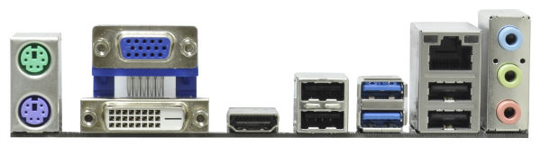 AsRock H61M/U3S3 connectors